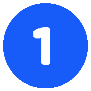 1 Number Icon